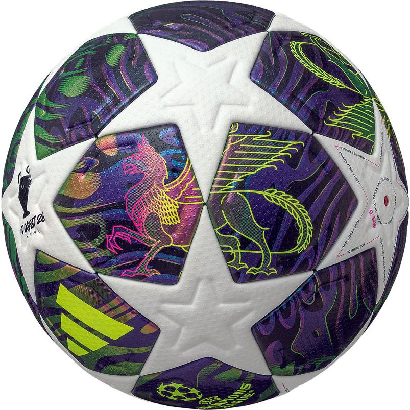 アディダス adidas  フィナーレ ブダペスト プロ 5号球  サッカーボール 2025-2026 ノックアウトフェーズ公式試合球  26SS (ADF540BU)の画像