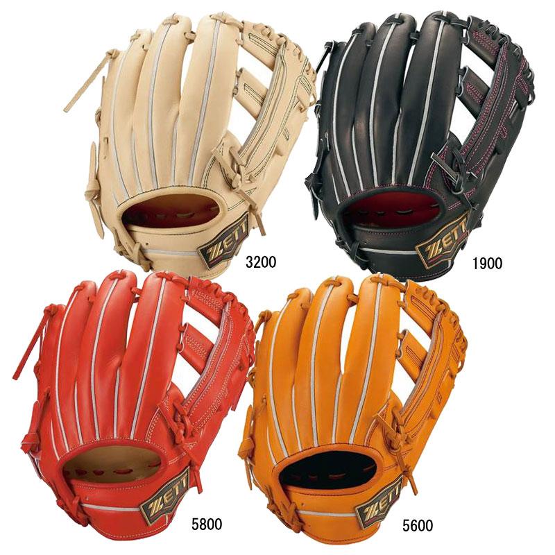ZETT硬式内野三塁手用グラブ袋付き