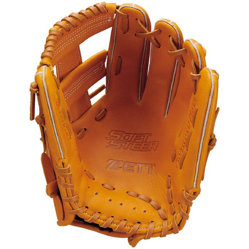 ゼット（ZETT） 軟式用グラブ ソフトステア 内野手用 野球 軟式