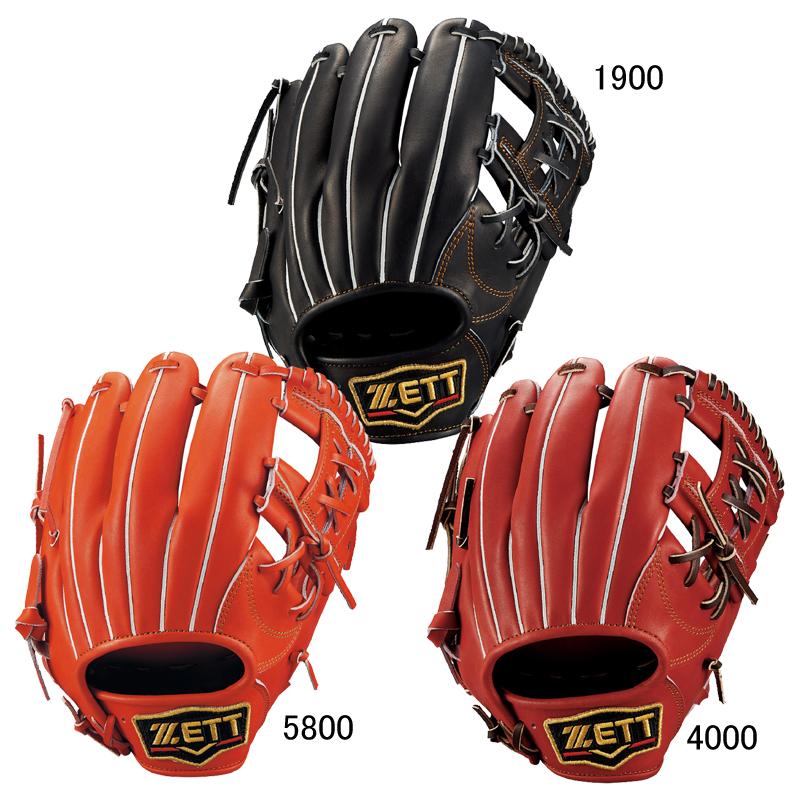 ゼット（ZETT） 軟式用プロステイタス25 内野手用 グラブ袋付 野球