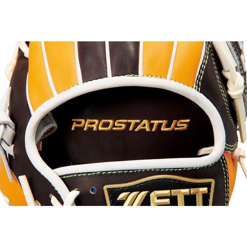 限定出品中 ZETT 軟式野球グローブ ゼット 野球 軟式グラブ グローブ 投手用 プロステイタス