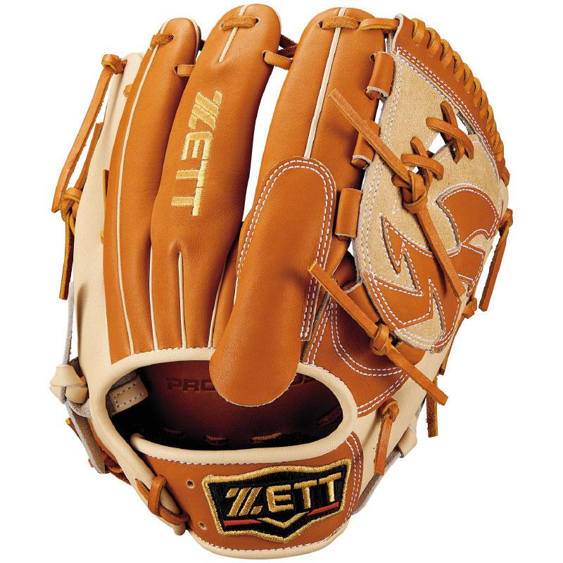 ゼット ZETT  軟式グラブ プロステイタスシリーズ 投手用 グラブ袋付  野球 軟式 グラブ グローブ 一般 PROSTAUS ピッチャー  25AW(BRGB32511F)の画像
