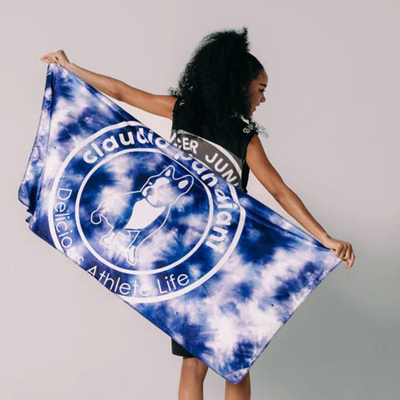 SoccerJunky（サッカージャンキー） tie-dye ?ひんやりブランケット