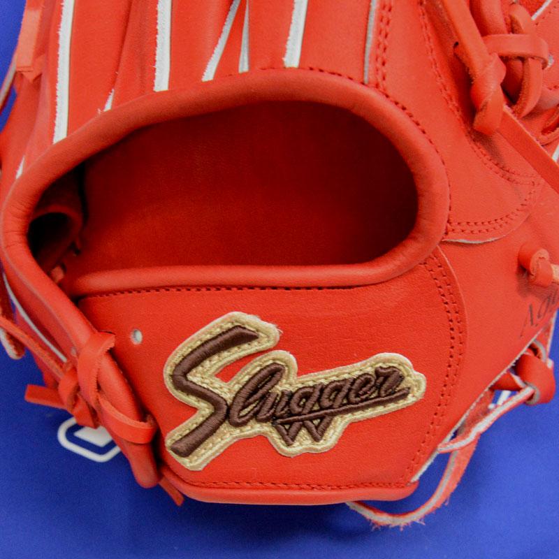 KUBOTA SLUGGER 久保田スラッガー  KSG-MP5 硬式グラブGRオレンジ/GRオレンジ 内野手用  (C-1654)の画像