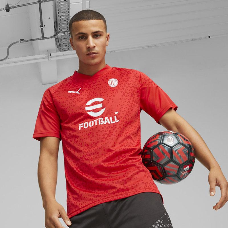 PUMA（プーマ） ACミラン 2023-24 トレーニング Tシャツ サッカー