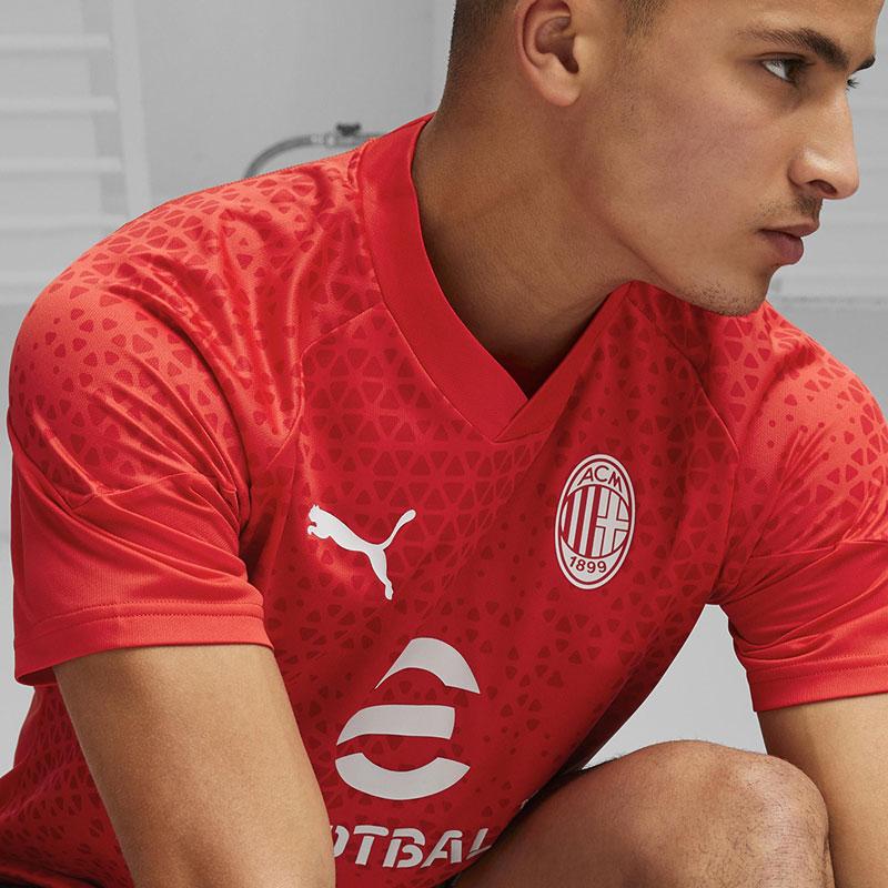 PUMA（プーマ） ACミラン 2023-24 トレーニング Tシャツ サッカー