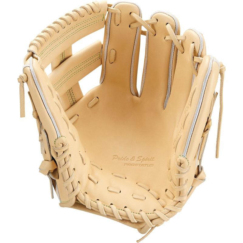 ゼット ZETT  硬式用 プロステイタス2401SE 内野手用  グラブ袋付  野球 硬式 グラブ グローブ 一般 吉川タイプ  24SS(BPROG260S-5800) ゼット（ZETT） 硬式用 プロステイタス2401SE 内野手用 グラブ袋付