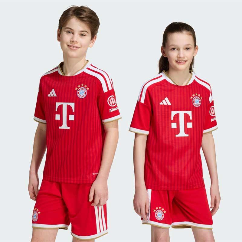 adidas（アディダス） FCバイエルン 26/27 ホームジャージ キッズ