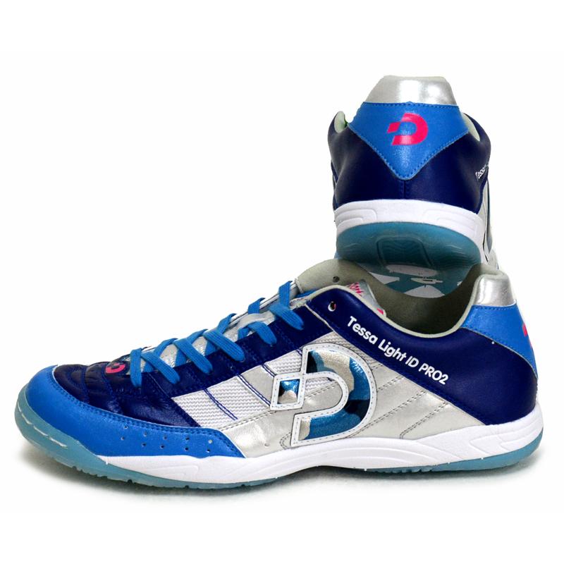 Desporte Tesso Light ID PRO2 フットサルシューズ フットサル シューズ、Tessa Light ID PRO2 LTD、ブルー/ブルー