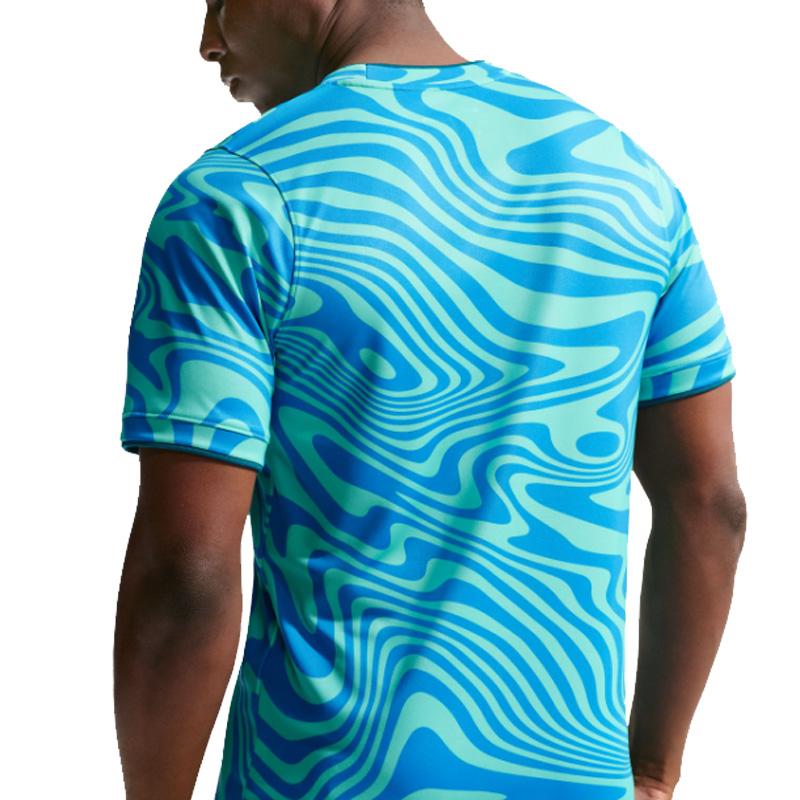 【新品】ブラジル代表 プレマッチ トレーニングウェア Sサイズ NIKE（ナイキ） ブラジル代表 Dri-FIT アカデミープロ プレマッチ
