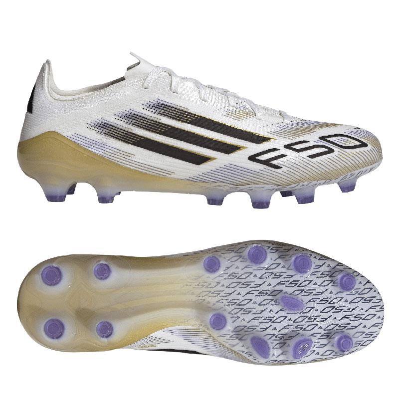 サッカースパイク　アディダス　f50 24.5 ag adidas F50 LEAGUE HG/AG フットウェアホワイト×コアブラック
