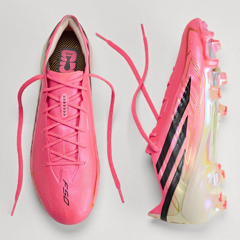 アディダス　サッカースパイク　f50 fg ピンク adidas（アディダス） F50 HYPERFAST ELITE FG サッカースパイク F50