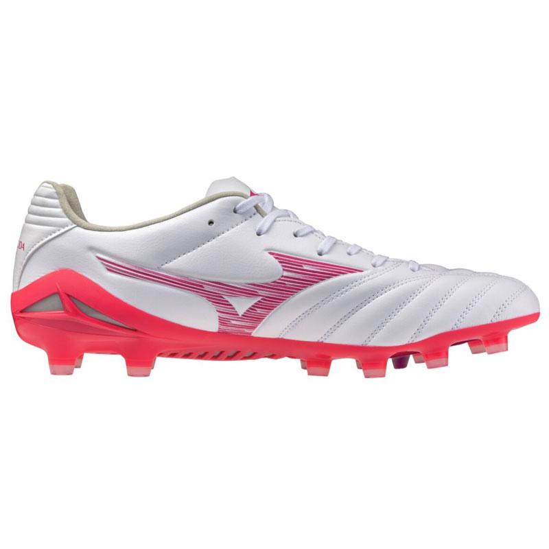 MONARCIDA NEO3エリート　サッカーシューズ ホワイト/レッド MIZUNO（ミズノ） モナルシーダNEO3 PRO (MONARCIDA) サッカースパイク