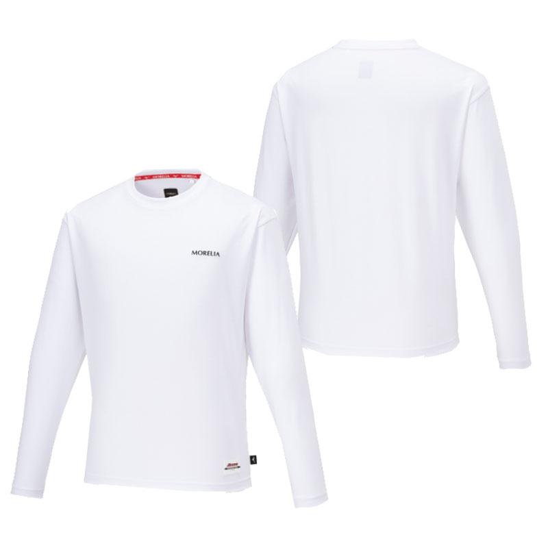 ミズノ MIZUNO  (モレリア) ロングスリーブTシャツ (ユニセックス)  サッカー ウェア 長袖シャツ  23FW(P2MAA556)｜pitsports-plus｜02