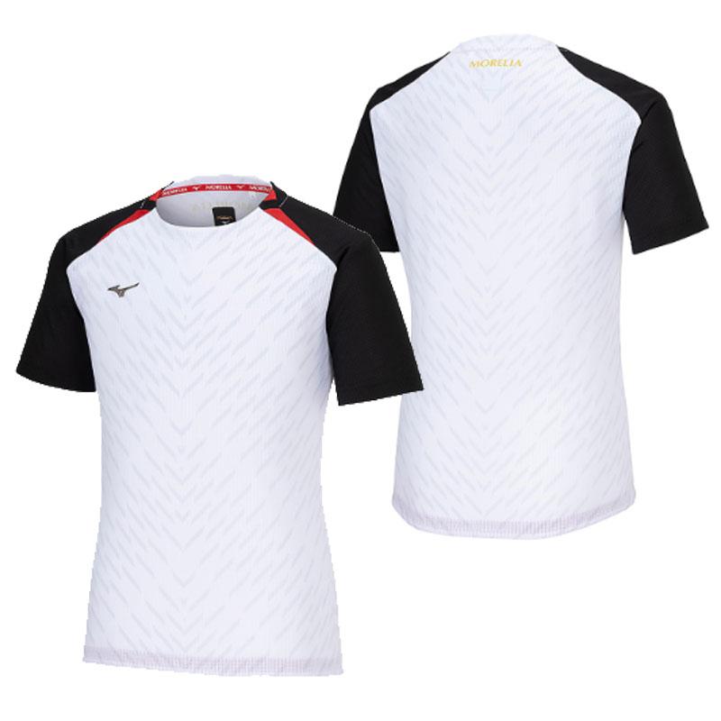 ミズノ MIZUNO  モレリア フィールドシャツ (ユニセックス)  サッカー ウェア プラクティスシャツ  24SS(P2MAB002)｜pitsports-plus｜02