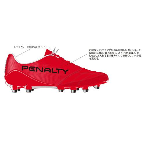 新品 ペナルティ ジョガドールNEO・プレミオーRDサッカー penalty PENALTY（ペナルティ） ジョガドールNEO・プレミオ-RD サッカー