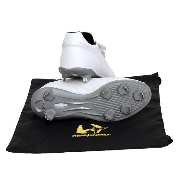 ワールドペガサス Worldpegasus 樹脂底スパイク スムース 3本ベルト式