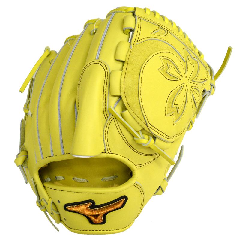 ミズノ MIZUNO  硬式用 ミズノプロ US KIP  投手用 BSS限定 MIZUNO ミズノ 硬式用 ミズノプロ 投手用(ヨコ型) グラブ袋付 BSS限定