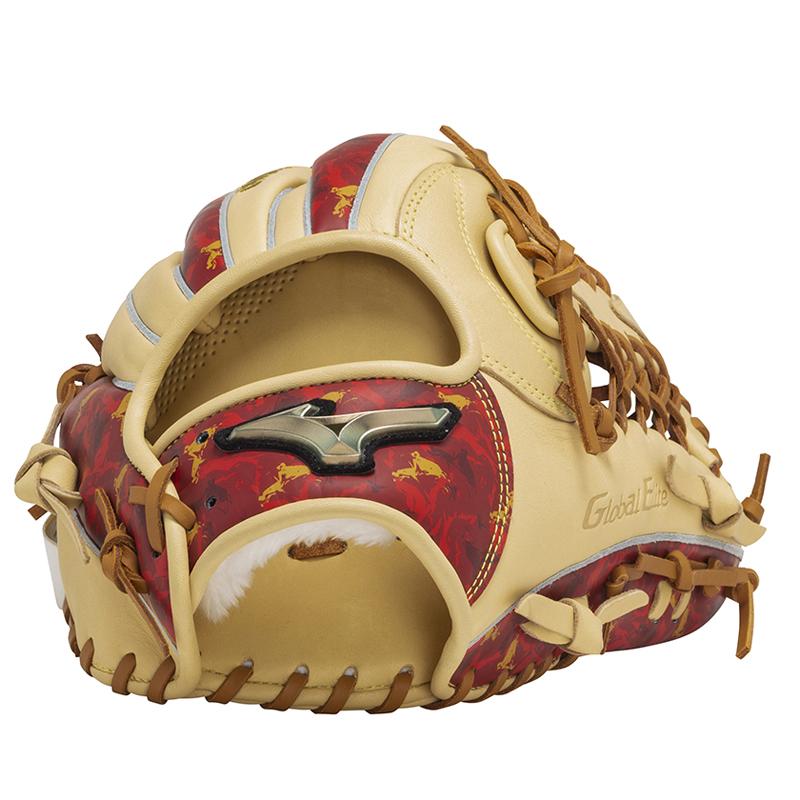 ミズノ MIZUNO  軟式用グローバルエリートHselectionSIGNA  内野手用：サイズ9  野球 一般 軟式 グラブ グローブ  25SS(1AJGR32303) MIZUNO（ミズノ） 軟式用グローバルエリートHselectionSIGNA プリント