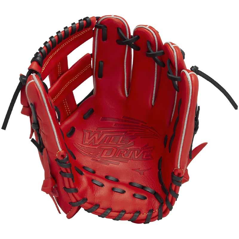MIZUNO（ミズノ） 軟式用ウィルドライブ レッド IBE 内野手向け
