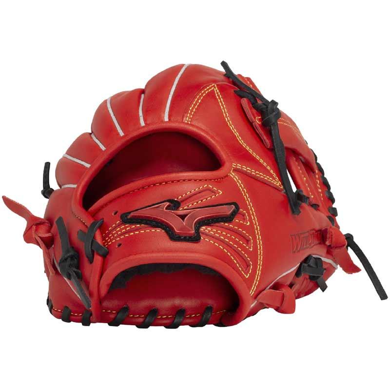 ミズノ 軟式グラブ レッド MIZUNO（ミズノ） 軟式用ウィルドライブ レッド IBE 内野手向け