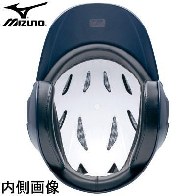 ヘルメット（硬式用）両耳付打者用 つや消しタイプ  MIZUNO ミズノ 硬式用 ヘルメット 15SS（2HA189）02