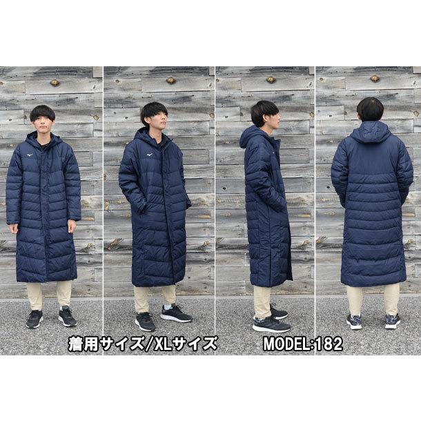 Mizuno ミズノ ロングダウンコート メンズ ダウンコート ベンチコート 32me9550 ピットスポーツ Paypayモール店 通販 Paypayモール