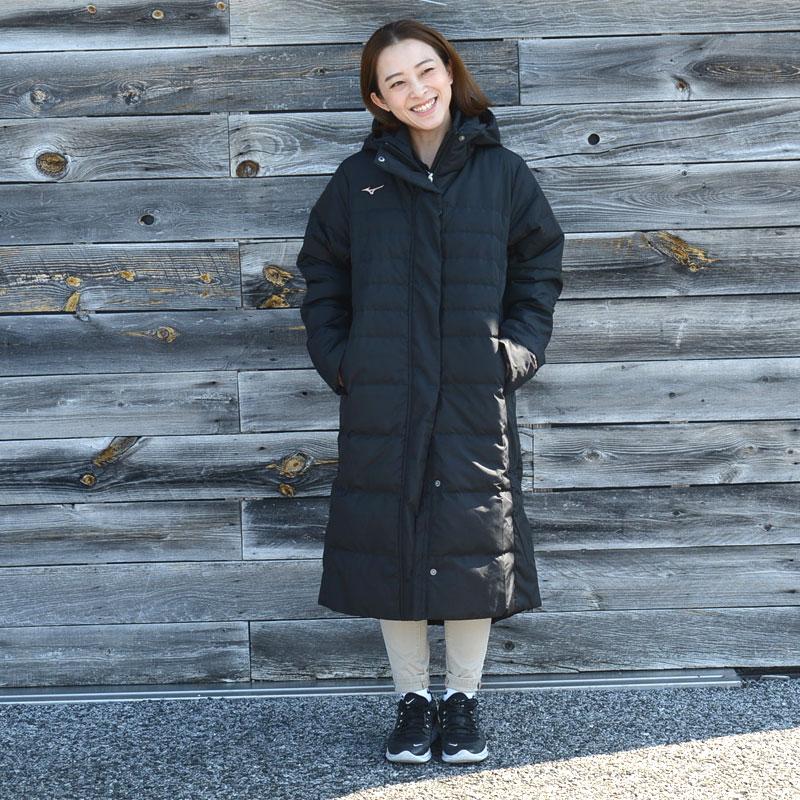 MIZUNO（ミズノ） ミズノハイブリッドダウンロングコート (レディース