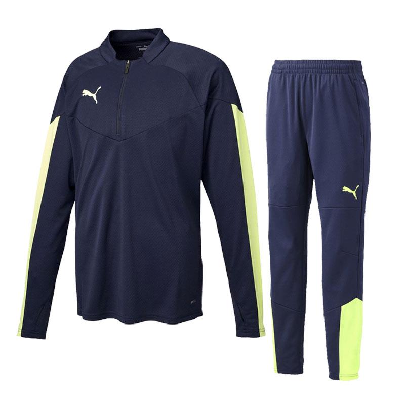 puma(プーマ) INDIVIDUALFINAL 1/4 ジャケット 上下セット サッカースウエツトジャケット・パンツ (658251/658241-47)｜pitsports｜02