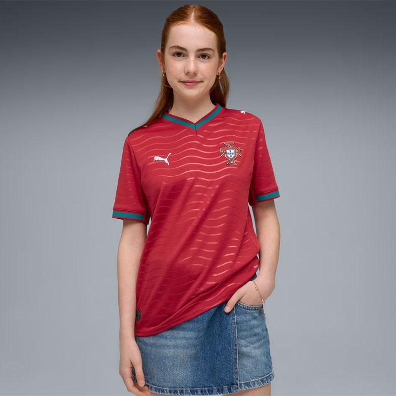 PUMA（プーマ） キッズ サッカー ポルトガル代表 ホーム レプリカ 半袖