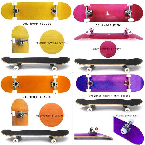 スケートボード コンプリートセット スケボー ブランクデッキ カナダ