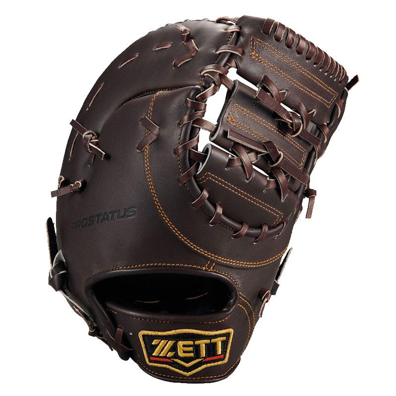 希少❗️ZETT ファーストミット　グローブ　DYNA ZETT 一塁手　ブラウン ゼット（ZETT） 硬式ファーストミット プロステイタス 一塁手用 グラブ