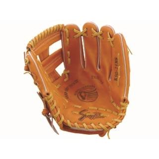 久保田スラッガー 内野手用 硬式グロー KSG-24MS DPオレンジ 即戦力