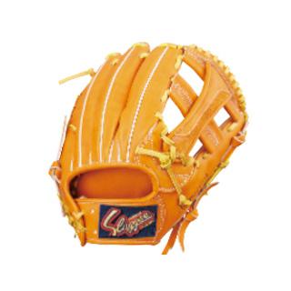 久保田スラッガー（KUBOTA SLUGGER） KSオレンジ/タン 軟式グラブ 内
