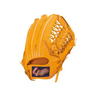 KUBOTA SLUGGER 久保田スラッガー  KSオレンジ/タン 軟式グラブ 外野手用  (KSN-ML-1) 久保田スラッガー（KUBOTA SLUGGER） KSオレンジ/タン 軟式グラブ 外