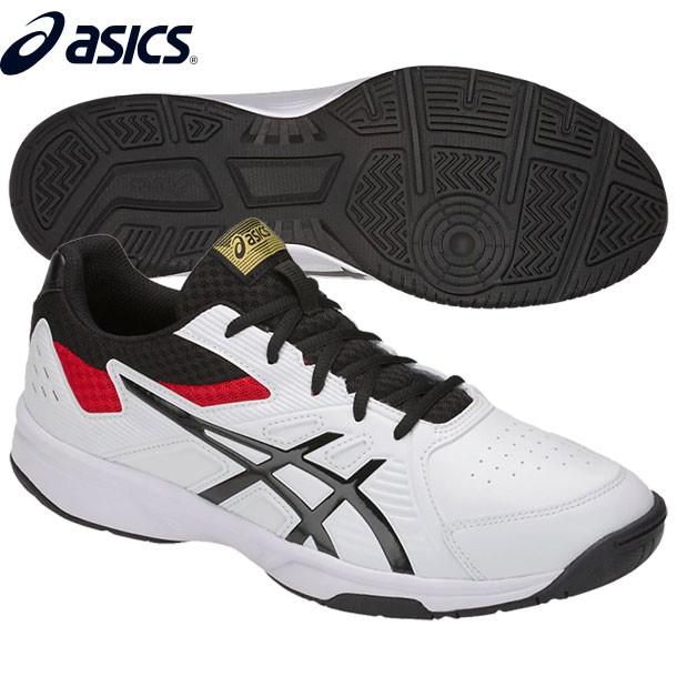 Court Slide White Black Asics アシックステニスシューズ オールコート用 19ss 1041a037 ピットスポーツ Paypayモール店 通販 Paypayモール