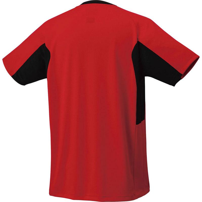 YONEX メンズゲームシャツ フィットスタイル ワイン L YONEX（ヨネックス） メンズゲームシャツ(フィットスタイル) テニス