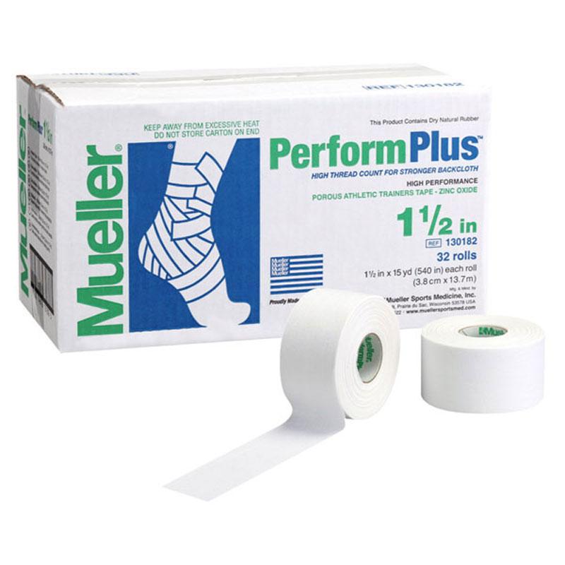 【ロット販売：入り数32】 MUELLER(ミューラー) パフォームプラステープ38MM ボディーケア テーピング (130182) MUELLER（ミューラー） 【ロット販売：入り数32】 パフォームプラス