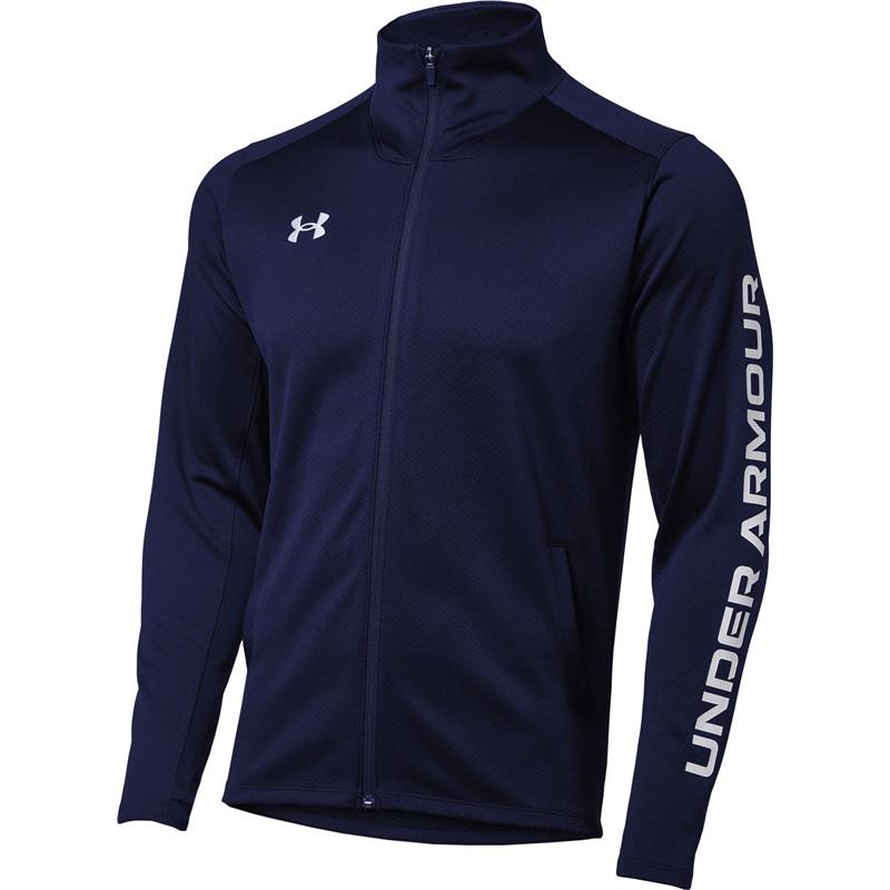 法政大学ラグビー部　XL ヤッケ上下　ネイビー　アンダーアーマー　ウォーマ Under Armour 法政大学アメリカンフットボールチームジャケット 【公式
