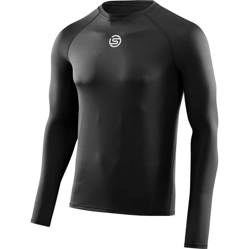 skins(スキンズ) S-1 MENS LONG SLEEVE ボディケアストレッチシャツ (18121110-019) skins(スキンズ) S-1 MENS LONG SLEEVE ボディケアストレッチシャツ