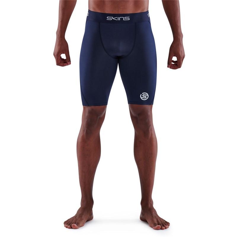 skins(スキンズ) S-1 MENS HALF TIGHTS ボディケアストレッチパンツ (18171140-098)の画像