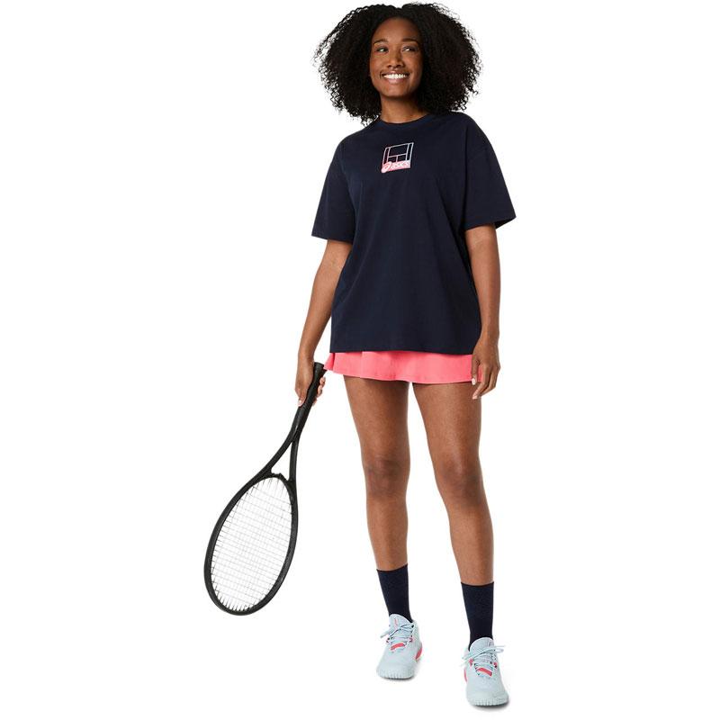 ASICS（アシックス） ウイメンズグラフィック半袖シャツ Tennis テニス