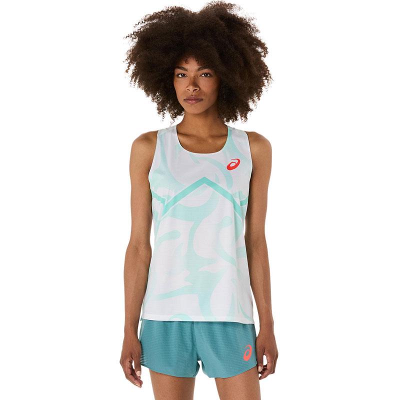 アシックス　シングレット　xsサイズ ASICS（アシックス） ウイメンズクールグラフィックシングレット