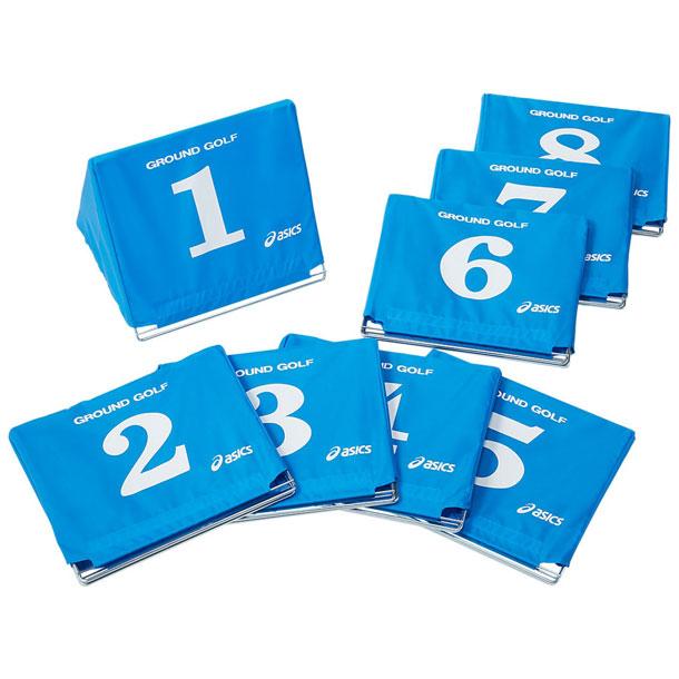 アシックス asics 大型スタート表示板セット (ブルー) (3283A027) ASICS（アシックス） 大型スタート表示板セット (ブルー) (3283A027