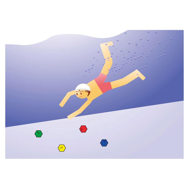 TOEI LIGHT（トーエイライト） マルチサイドダイブボール 水泳 遊具