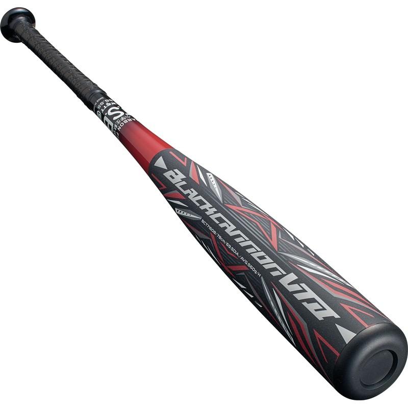 zett(ゼット) JR.軟式FRP ブラックキャノン-VT2 野球ソフトバットJRナンカーボン (bct71608-1900)26SSの画像