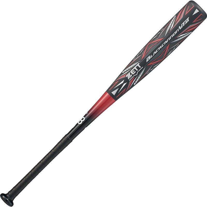 zett(ゼット) JR.軟式FRP ブラックキャノン-VT2 野球ソフトバットJRナンカーボン (bct71608-1900)26SSの画像