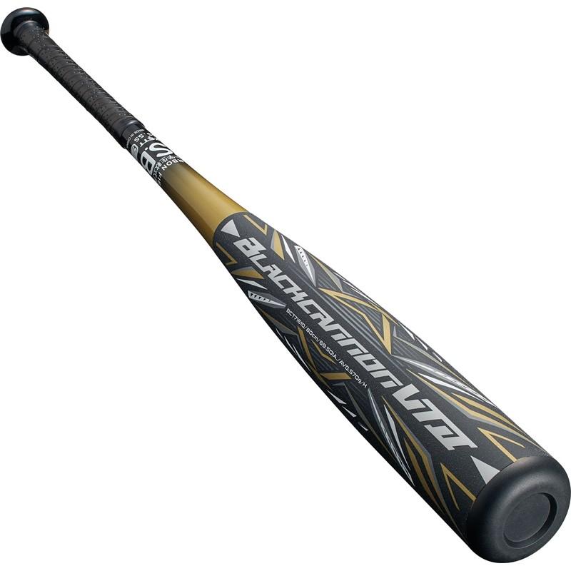 zett(ゼット) JR.軟式FRP ブラックキャノン-VT2 野球ソフトバットJRナンカーボン (bct71610-1900)26SSの画像