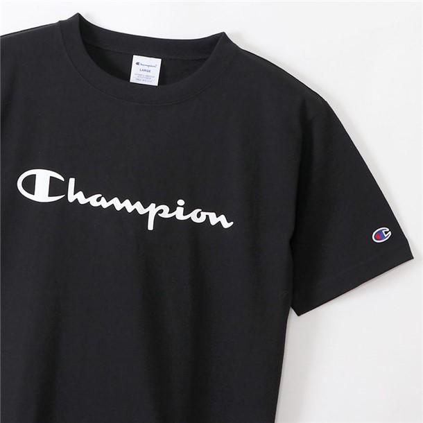 チャンピオン Champion T-SHIRT カジュアル 半袖Tシャツ (c3s301-090)｜pitsports｜02