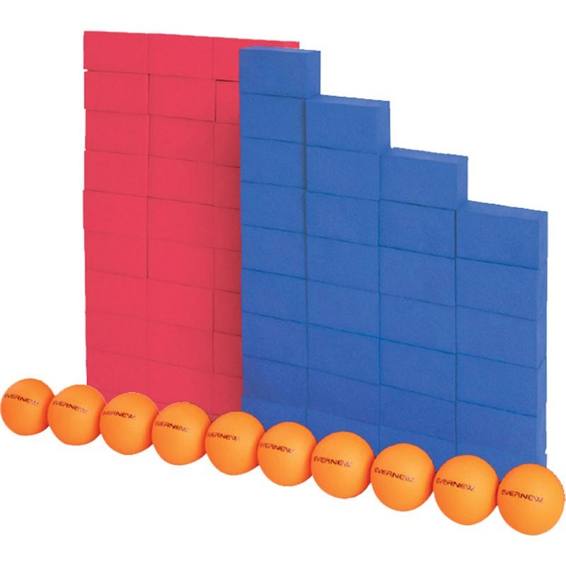 (代引き・個人宅・北海道・沖縄配送不可)エバニュー(evernew) ブロッシュボールセット C 学校 機器 器具 (ete080) EVERNEW（エバニュー） (代引き・個人宅・北海道・沖縄配送不可